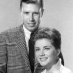 My brother Don Robinson and Dolores Hart's engagement photo